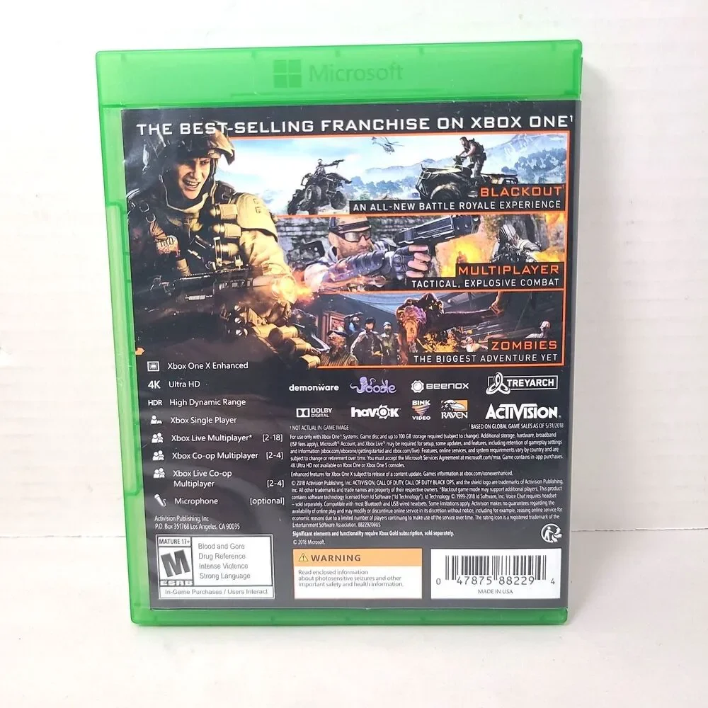 Call of Duty: Black Ops 4 - Xbox One